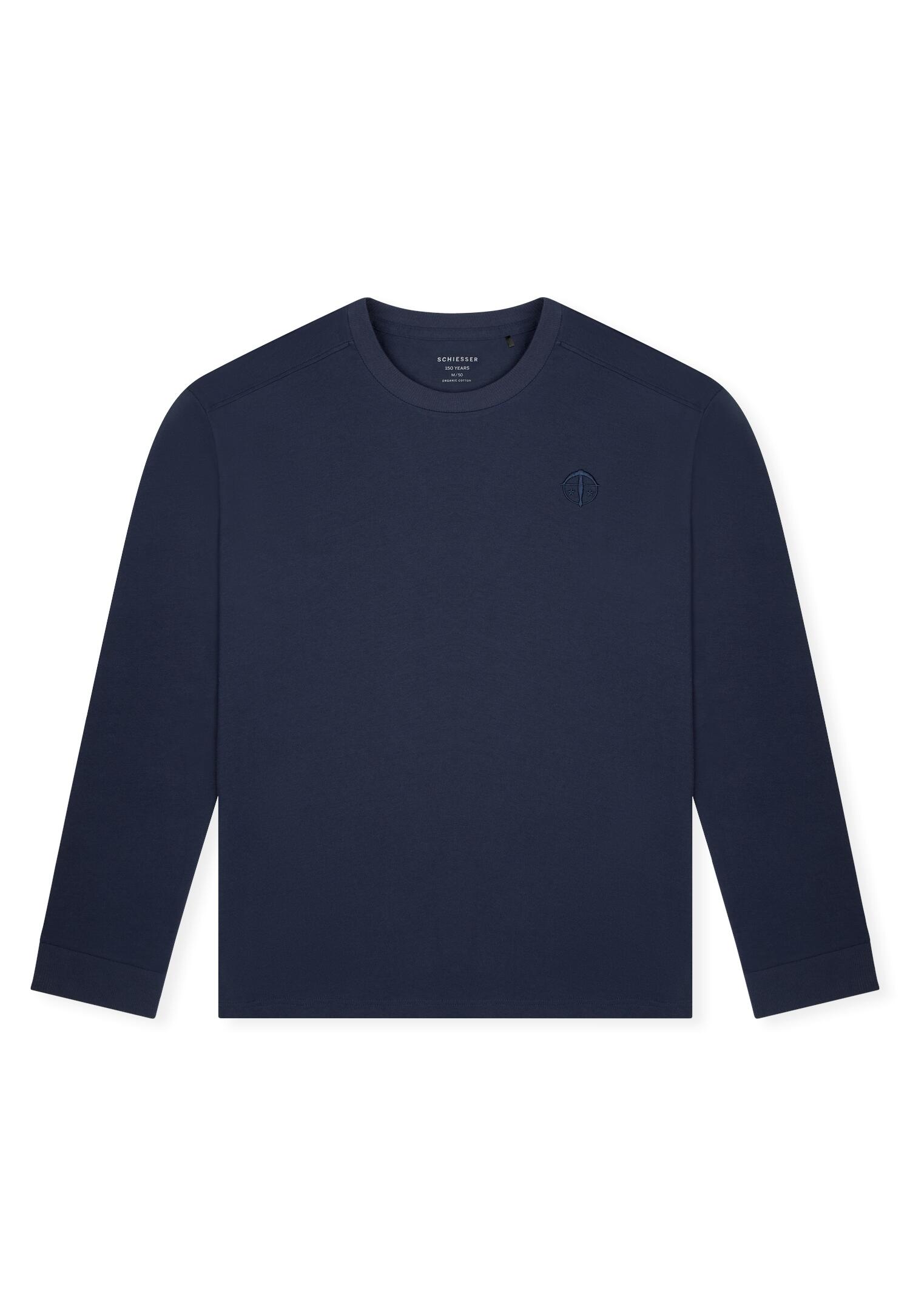 SCHIESSER - Langarmshirt Rundhals admiral - Gr. - 52 von SCHIESSER