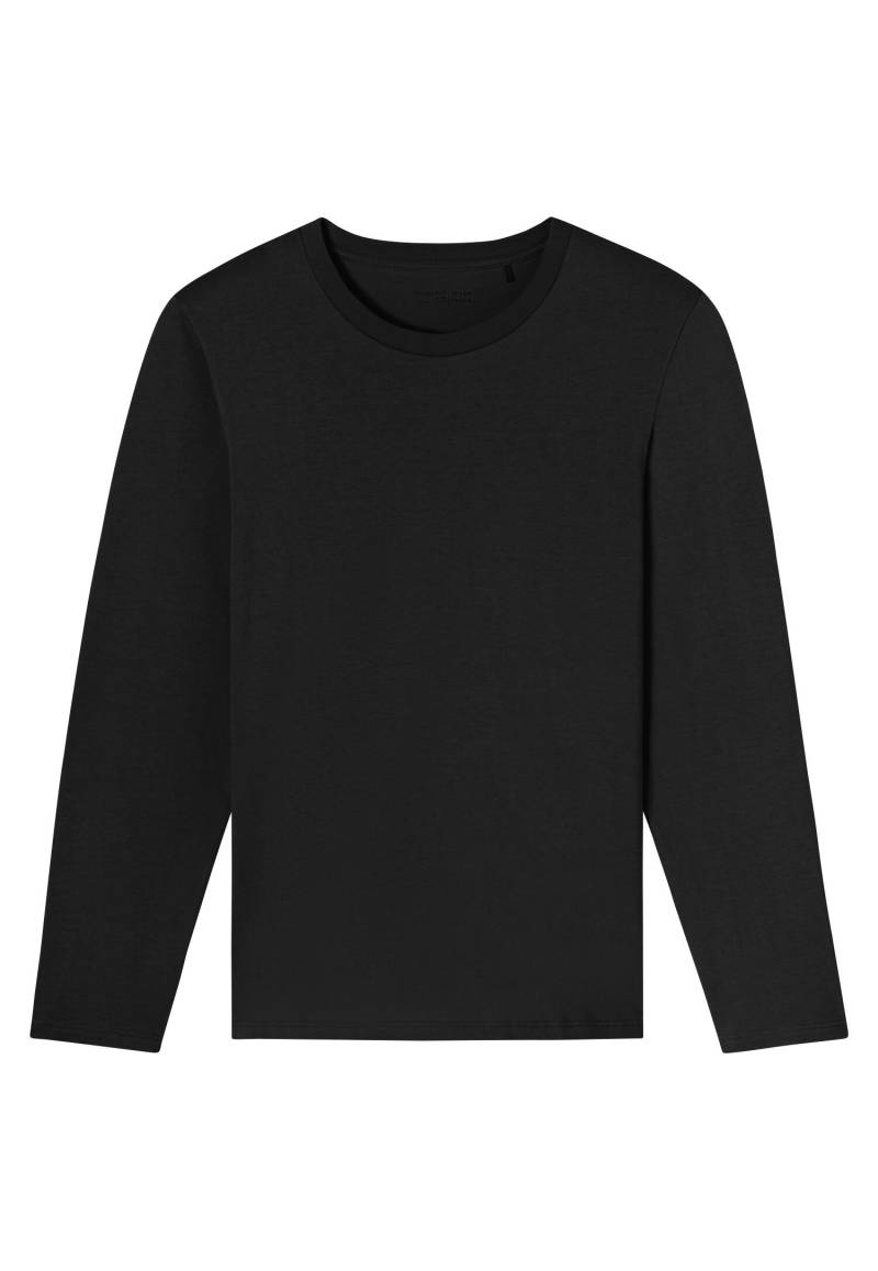 SCHIESSER - Langarmshirt Rundhals schwarz - Gr. - 54 von SCHIESSER