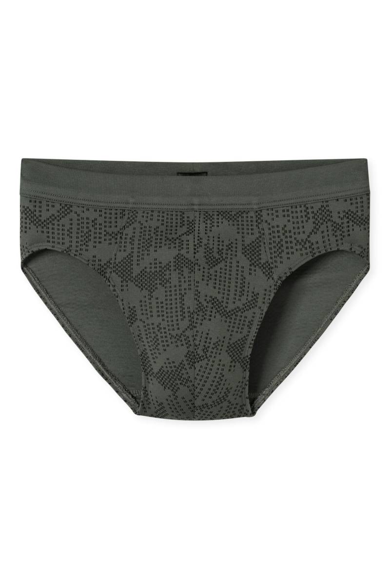 SCHIESSER - Minislip dunkelgrün - Gr. - 7 von SCHIESSER