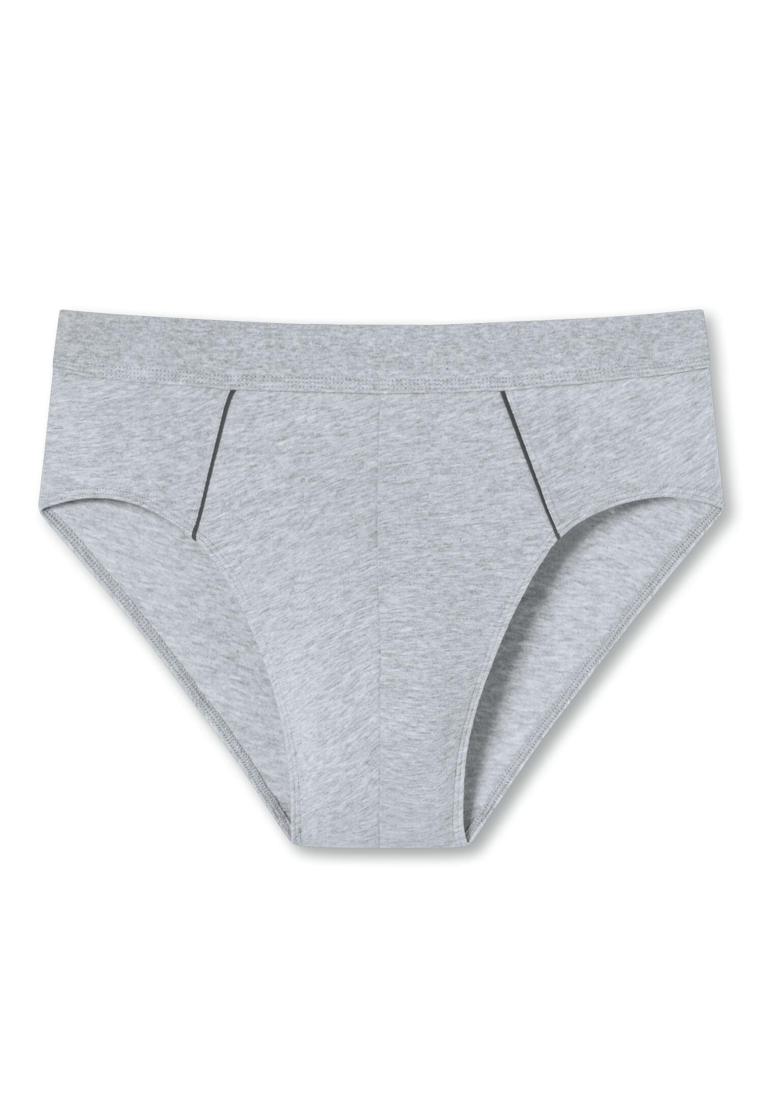 SCHIESSER - Minislip grau-mel. - Gr. - 7 von SCHIESSER