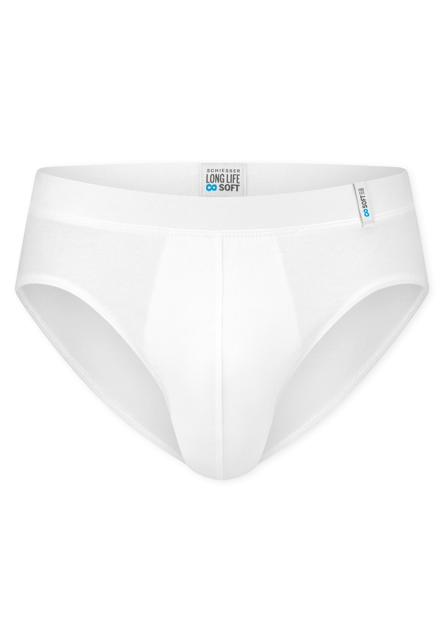 SCHIESSER - Rio-Slip weiss - Gr. - 5 von SCHIESSER