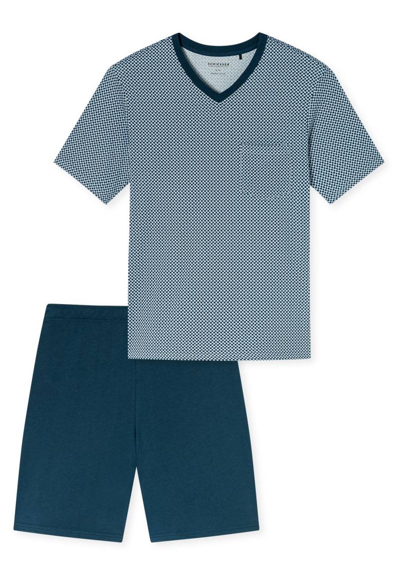 SCHIESSER - Schlafanzug kurz - Gr. - 52 von SCHIESSER