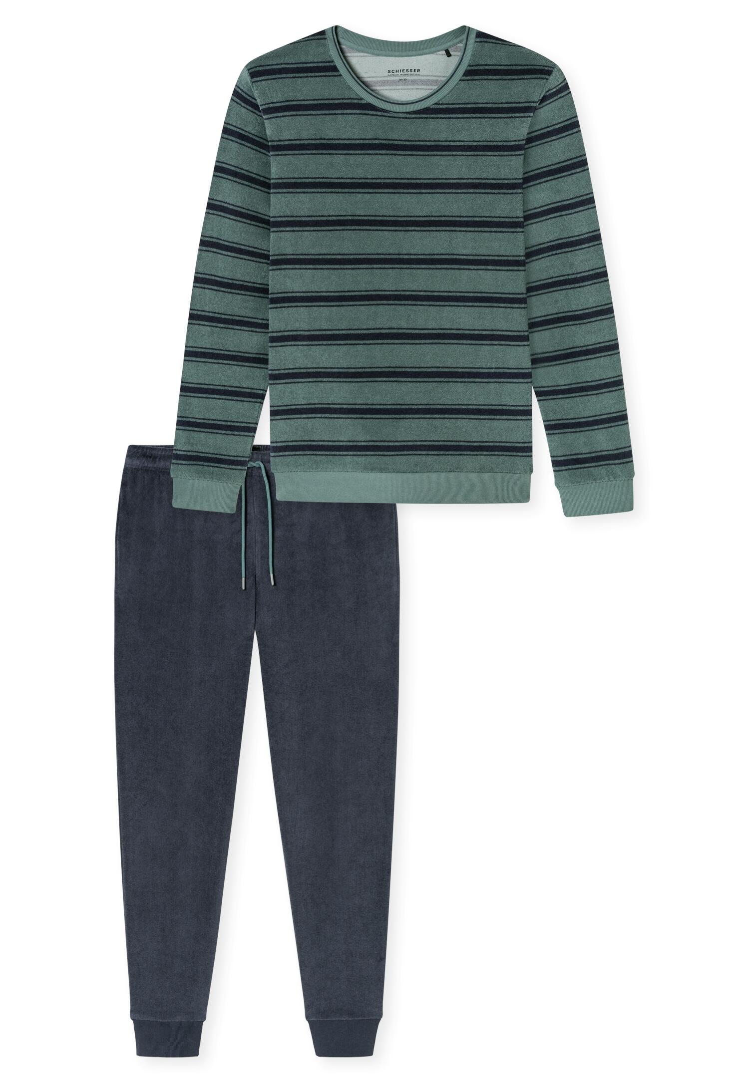SCHIESSER - Schlafanzug lang - Gr. - 56 von SCHIESSER