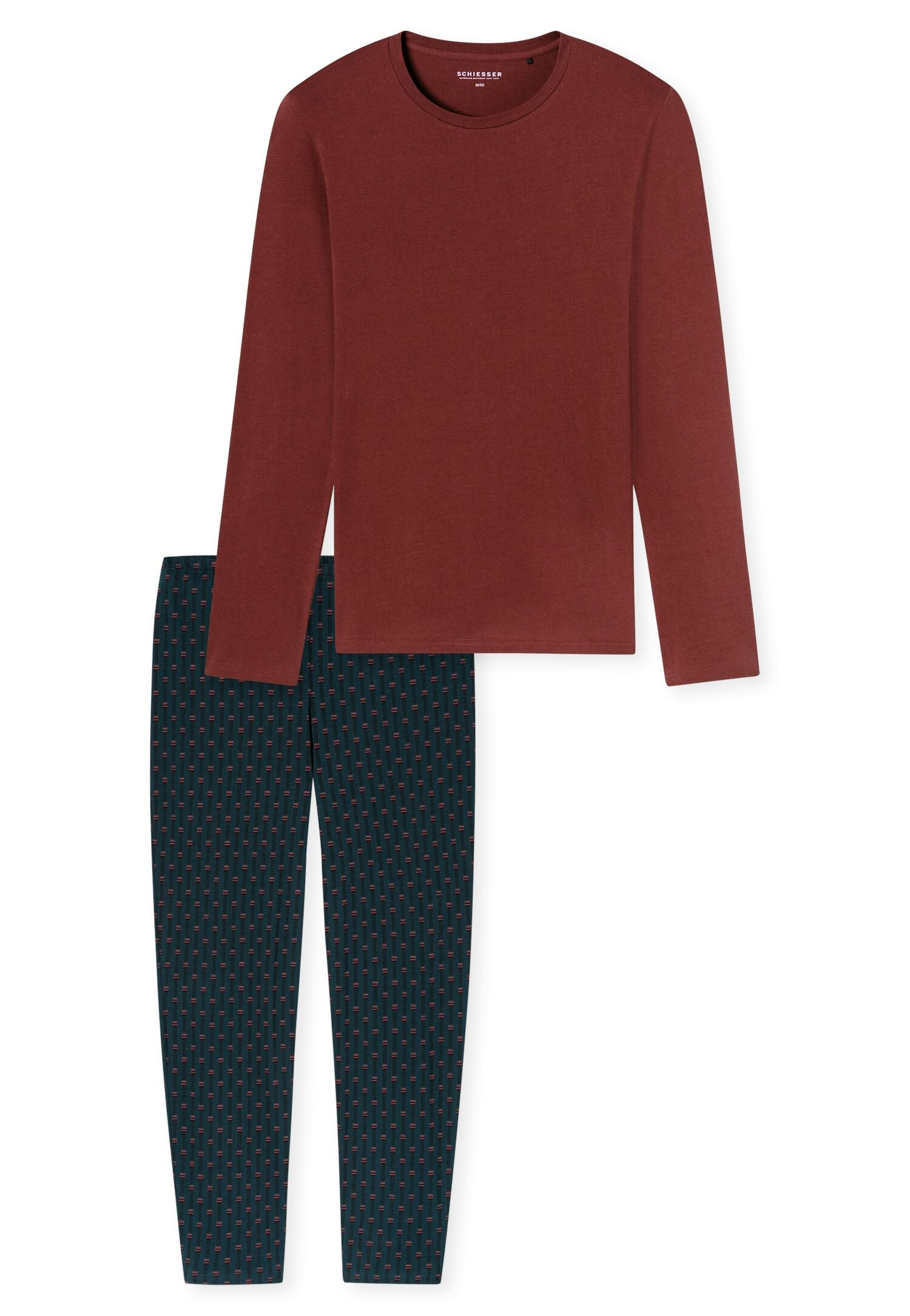 SCHIESSER - Schlafanzug lang - Gr. - 58 von SCHIESSER