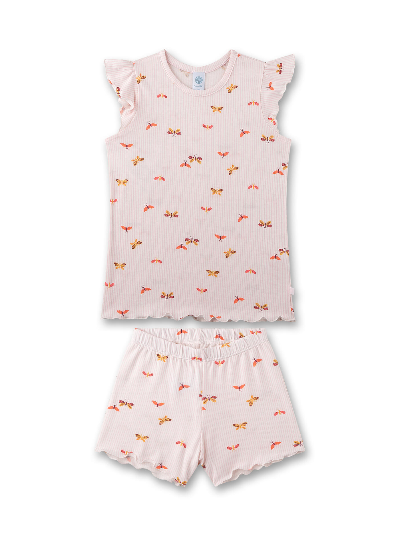 Sanetta - Schlafanzug kurz rosa - Gr. - 098 von Sanetta