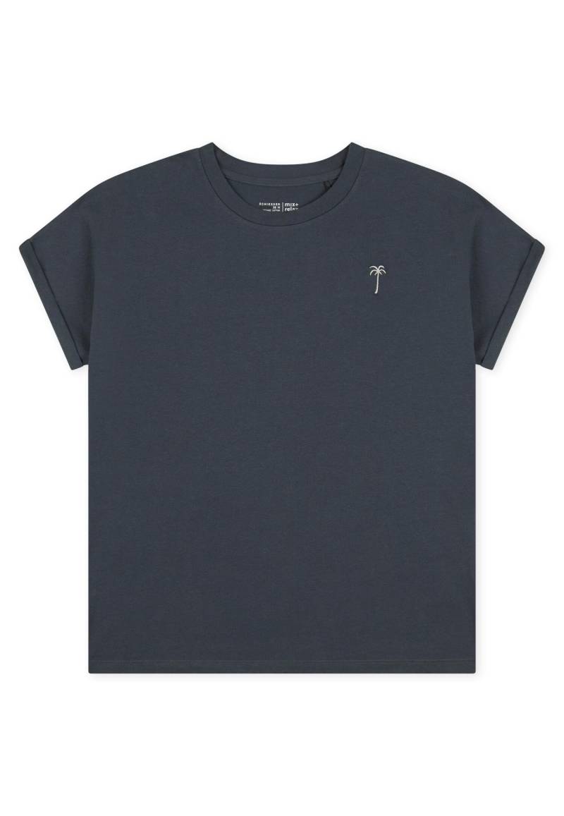 SCHIESSER - Shirt Kurzarm graphit - Gr. - 42 von SCHIESSER