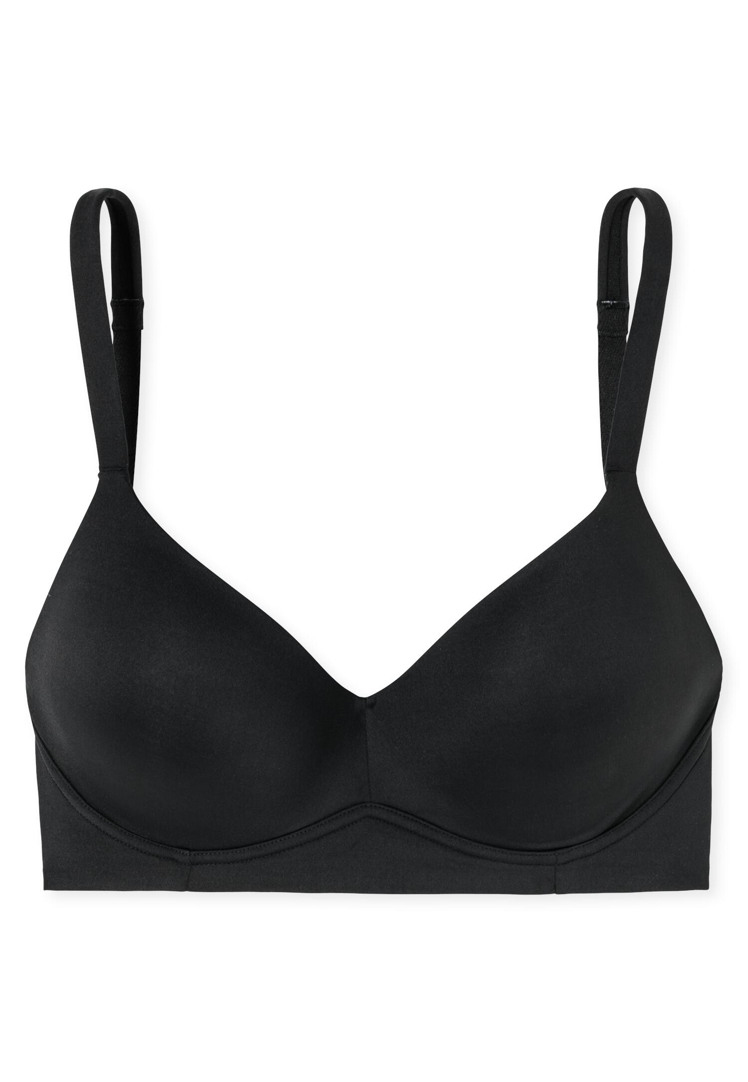 SCHIESSER - Soft BH mit Schale schwarz - Gr. - 95B von SCHIESSER