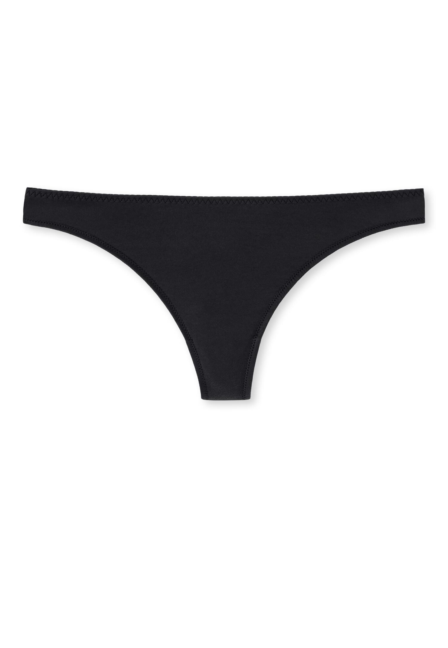 SCHIESSER - String schwarz - Gr. - 36 von SCHIESSER