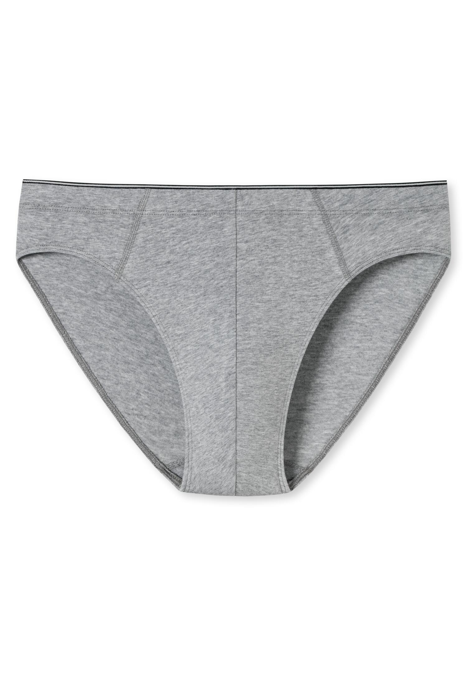 SCHIESSER - Supermini grau-mel. - Gr. - 7 von SCHIESSER