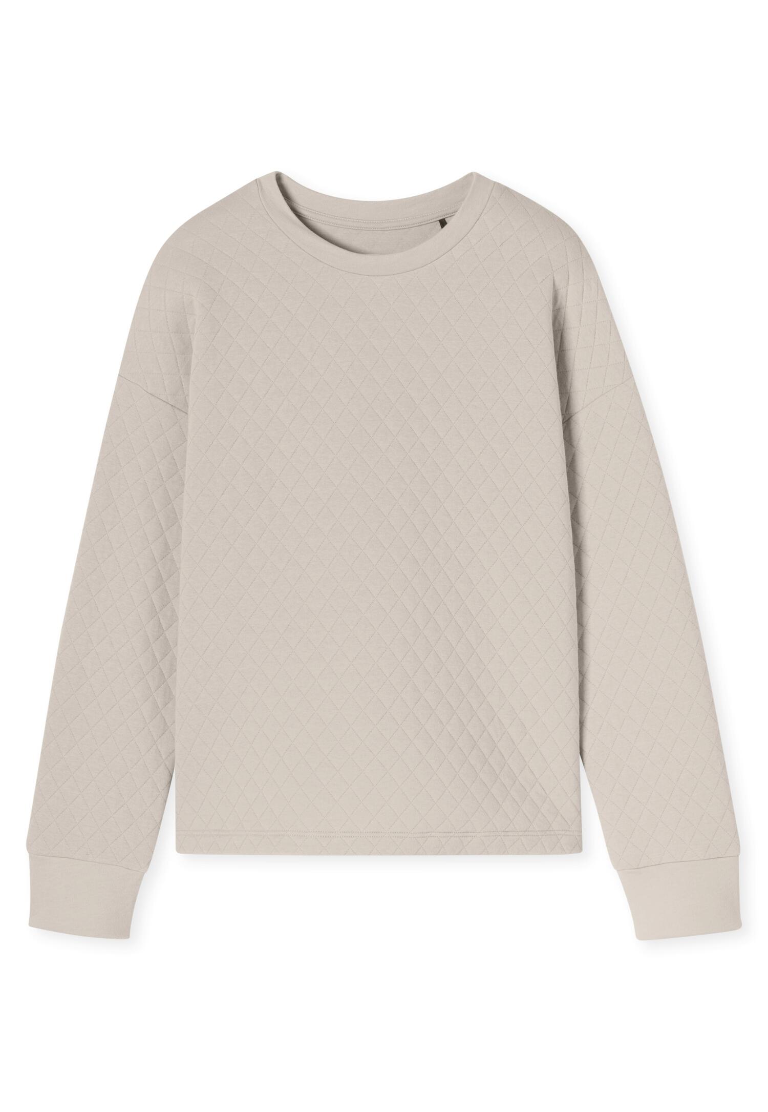 SCHIESSER - Sweatshirt beige - Gr. - 40 von SCHIESSER