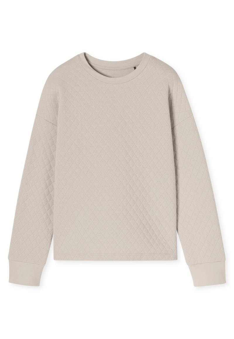 SCHIESSER - Sweatshirt beige - Gr. - 42 von SCHIESSER