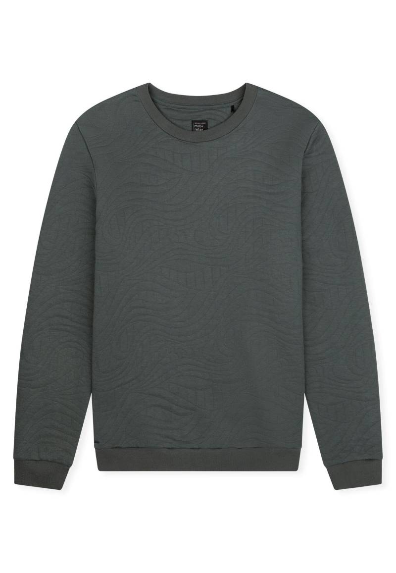 SCHIESSER - Sweatshirt dunkelgrün - Gr. - 52 von SCHIESSER