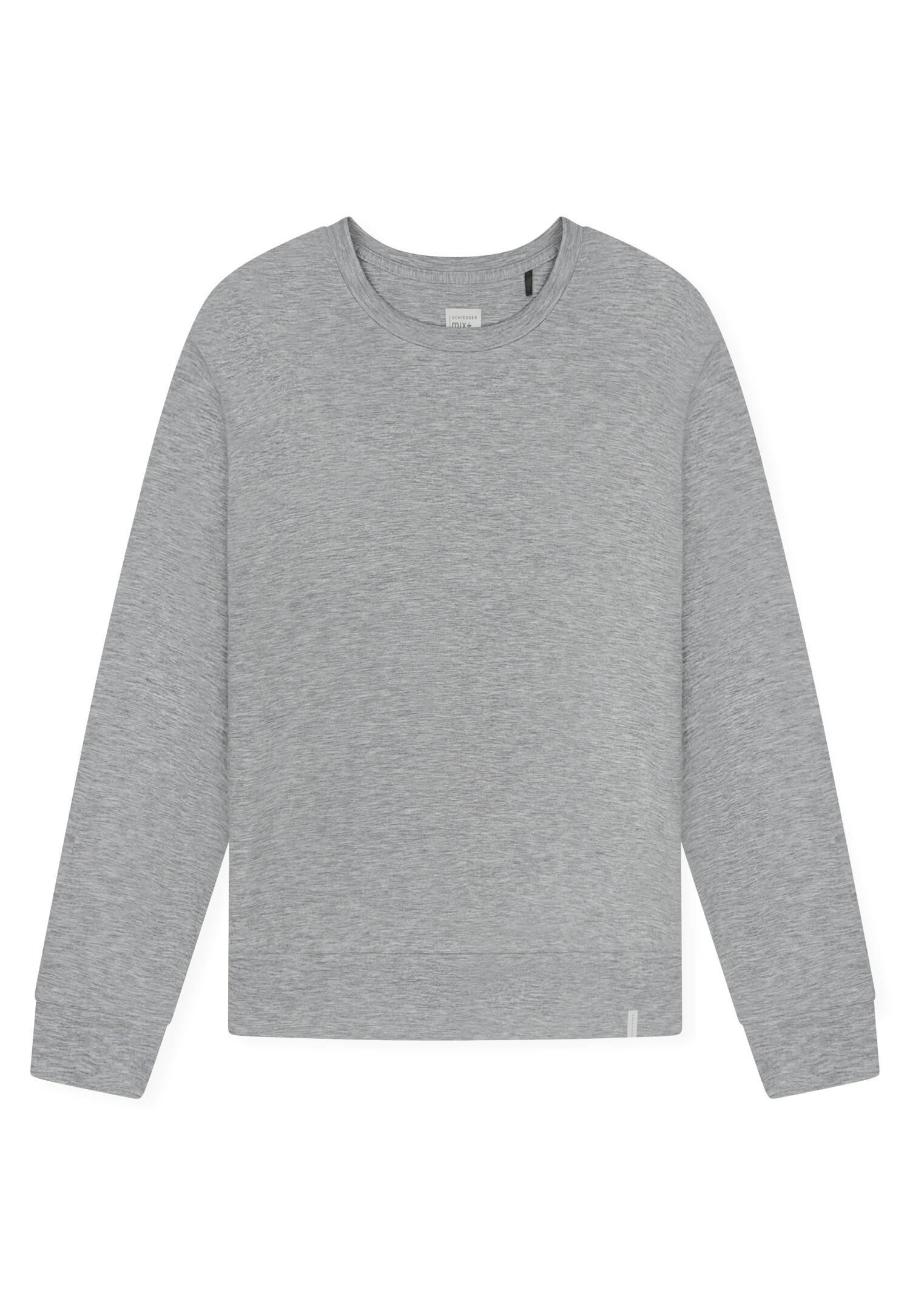 SCHIESSER - Sweatshirt grau-mel. - Gr. - 44 von SCHIESSER