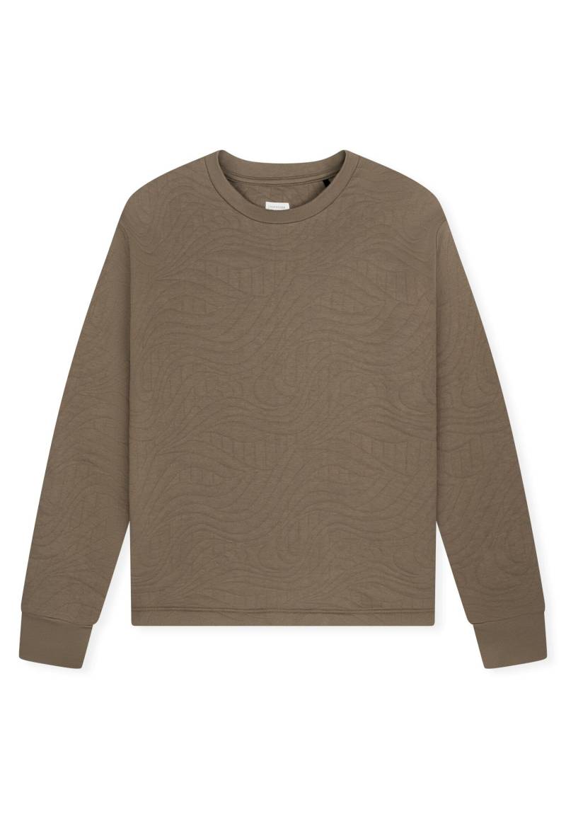 SCHIESSER - Sweatshirt nougat - Gr. - 40 von SCHIESSER
