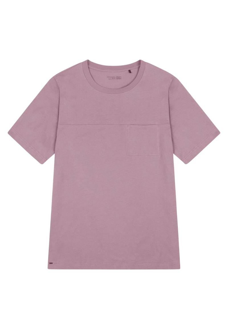SCHIESSER - T-Shirt Rundhals lila - Gr. - 56 von SCHIESSER
