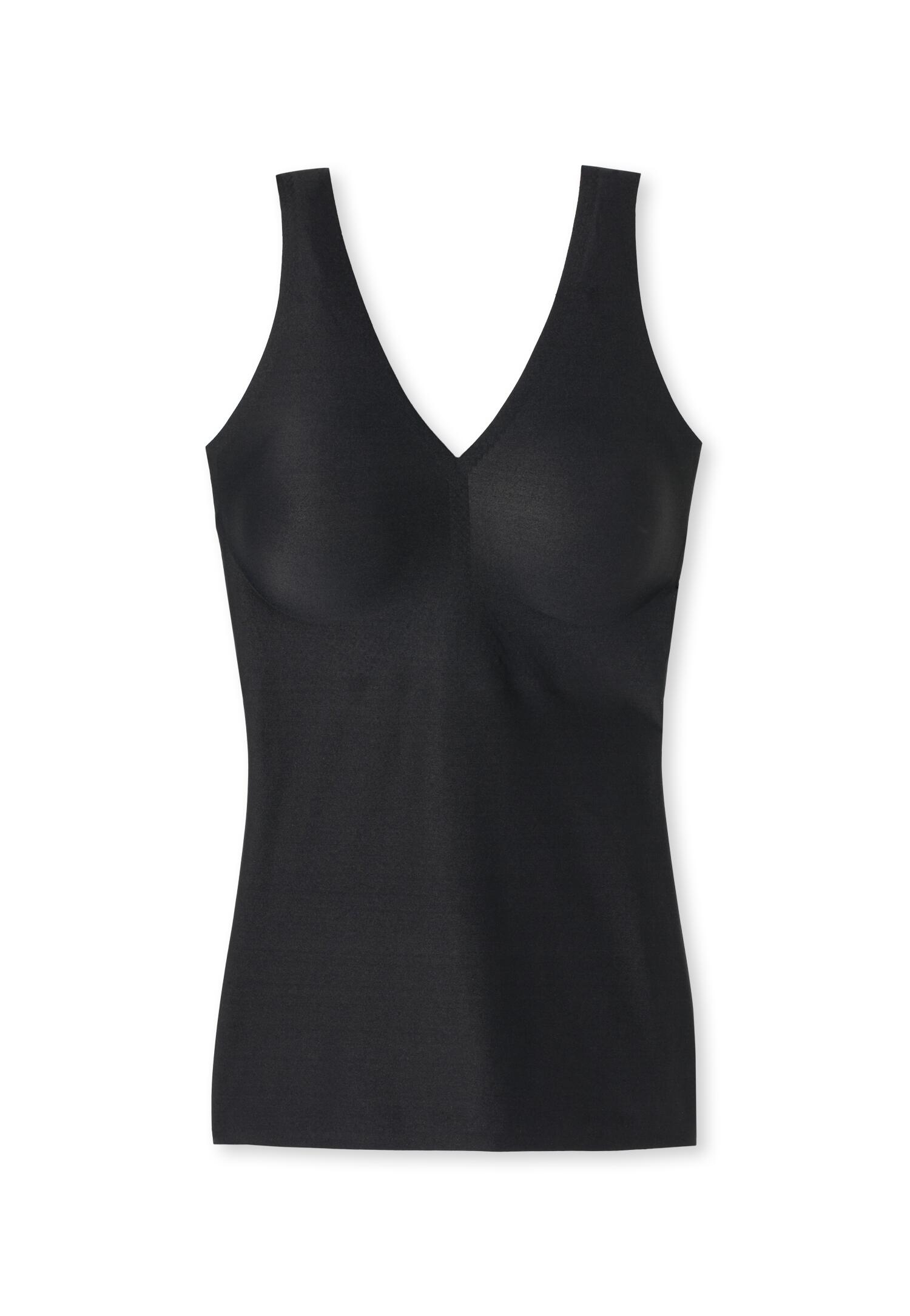 SCHIESSER - Top mit Pads schwarz - Gr. - 46 von SCHIESSER