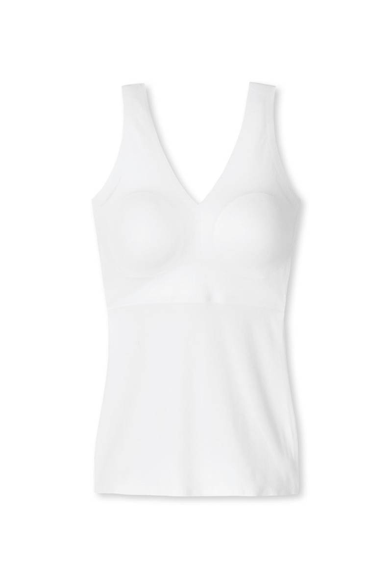 SCHIESSER - Top mit Pads weiss - Gr. - 36 von SCHIESSER