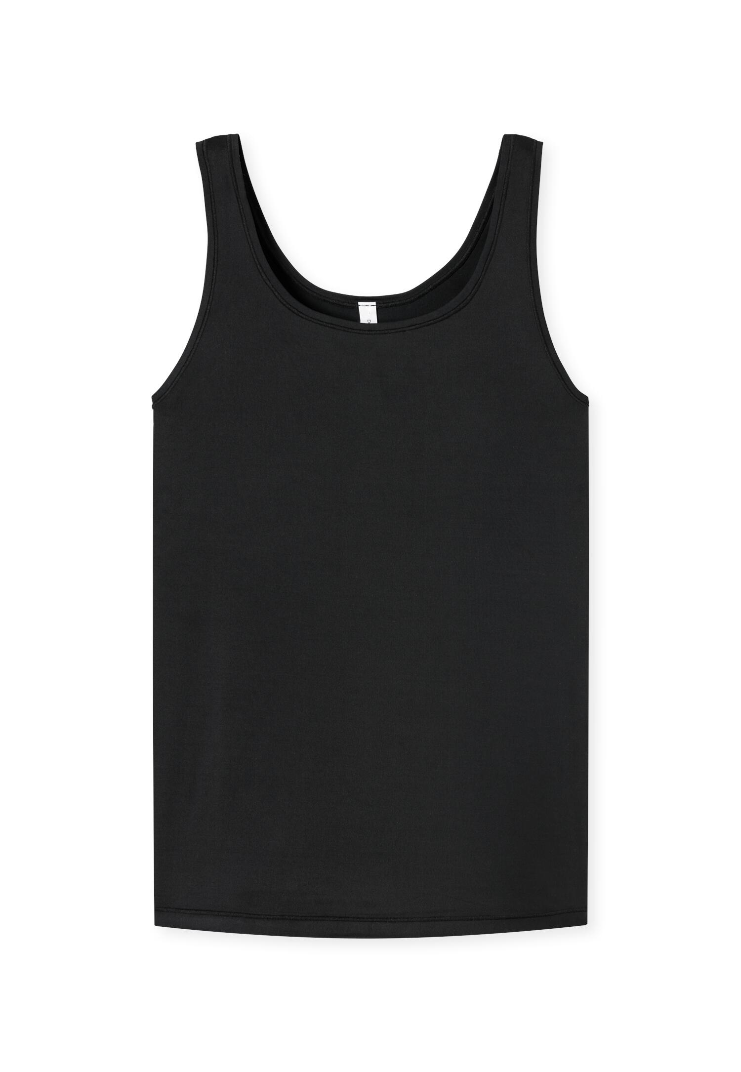 SCHIESSER - Trägertop schwarz - Gr. - 42 von SCHIESSER