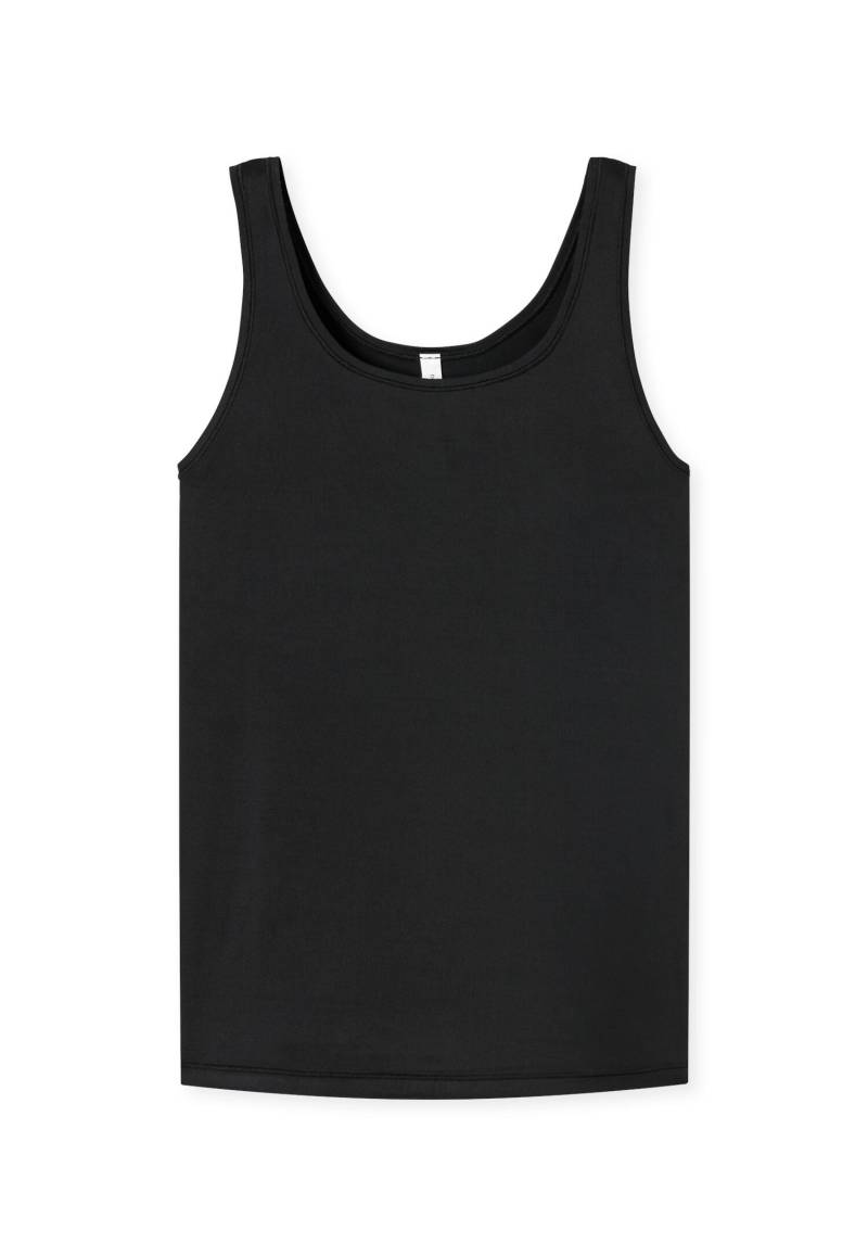 SCHIESSER - Trägertop schwarz - Gr. - 42 von SCHIESSER