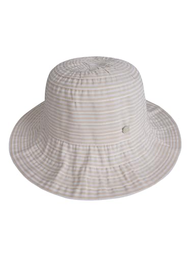 SCHIETWETTER Damen Sommerhut Mia, Sonnenhut, Strandhut, Sonnenschutz, Accessoire für Damen, gestreift von SCHIETWETTER