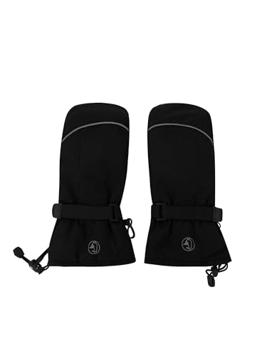SCHIETWETTER Unisex Erw. Fäustlinge Olla, Handschuhe, mit Fleece gefüttert, mit Grippfläche, Klettverschluss, wasserabweisend von SCHIETWETTER