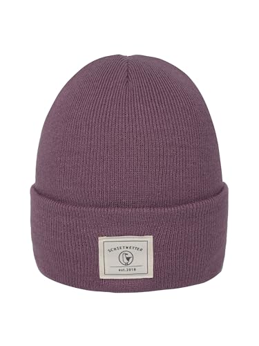 SCHIETWETTER Accessoire Beanie Mütze Möwe, Strickmütze, mehrere Farben, Mütze warm & modisch Heide OS von SCHIETWETTER