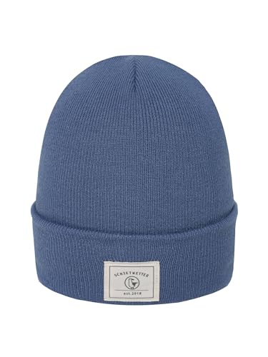 SCHIETWETTER Accessoire Beanie Mütze Möwe, Strickmütze, mehrere Farben, Mütze warm & modisch Rauchblau OS von SCHIETWETTER