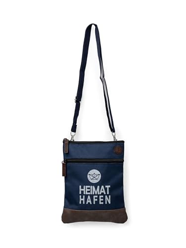 SCHIETWETTER Accessoire Crossbag Heimathafen, Umhängetasche, stylisch, maritim, wasserabweisend navy OS von SCHIETWETTER