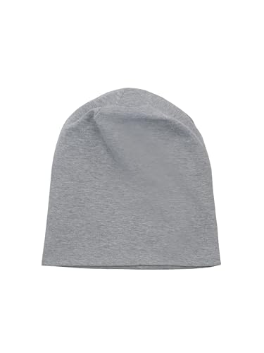 SCHIETWETTER Accessoire Leichte Kinder- Beanie Mütze Unifarben, Übergangsmütze, dünne Kopfbedeckung, Logo-Print von SCHIETWETTER
