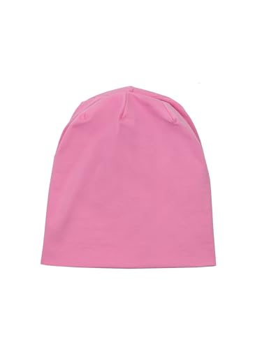 SCHIETWETTER Accessoire Leichte Kinder- Beanie Mütze Unifarben, Übergangsmütze, dünne Kopfbedeckung, Logo-Print von SCHIETWETTER