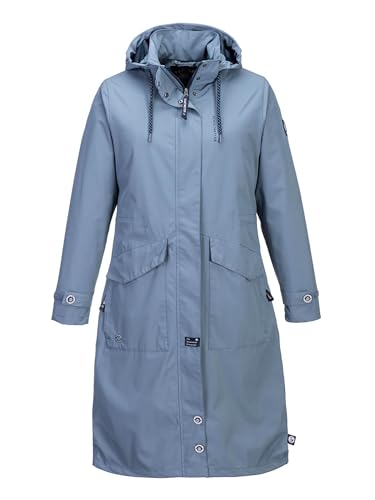 SCHIETWETTER Damen Funktionsmantel Feuerzopf Lea, Übergangsjacke, wasserdicht, atmungsaktiv, winddicht jeans/chinise b. 50 von SCHIETWETTER