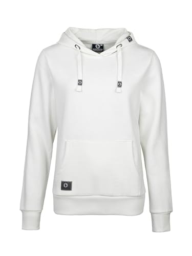 SCHIETWETTER Damen Hoodie, Kapuzenpullover, Sweater, Kapuzenhoodie unifarben, Allrounder, modisch White 42 von SCHIETWETTER