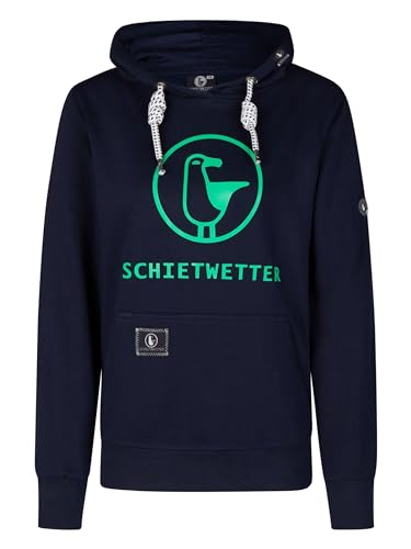 SCHIETWETTER Damen Hoodie Gerti, Kapuzenpullover, modisch, kuschelig Navy/Neongreen 44 SCHIETWETTER Damen Hoodie Gerti, Kapuzenpullover, modisch, kuschelig Navy/Neongreen 44 von SCHIETWETTER