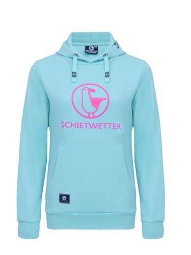 SCHIETWETTER Damen Kapuzenpullover, Hoodie, Sweater, Frauen Oberteile, Sweatshirt, Bedruckt Mint 48 SCHIETWETTER Damen Kapuzenpullover, Hoodie, Sweater, Frauen Oberteile, Sweatshirt, Bedruckt Mint 48 von SCHIETWETTER