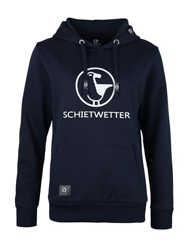 SCHIETWETTER Damen Kapuzenpullover, Hoodie, Sweater, Frauen Oberteile, Sweatshirt, Bedruckt Navy 44 SCHIETWETTER Damen Kapuzenpullover, Hoodie, Sweater, Frauen Oberteile, Sweatshirt, Bedruckt Navy 44 von SCHIETWETTER