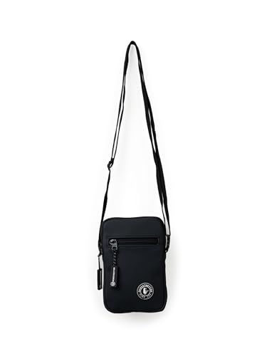 SCHIETWETTER Damen Mini Crossbag Norden, Umhängetasche klein, Handtasche, Schultertasche, Messenger-Bag chic, wasserabweisend & pflegeleicht black OS von SCHIETWETTER