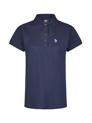 SCHIETWETTER Damen Pique Polo-Shirt Kaja, 100% Baumwolle, luftig leicht Navy 38 von SCHIETWETTER