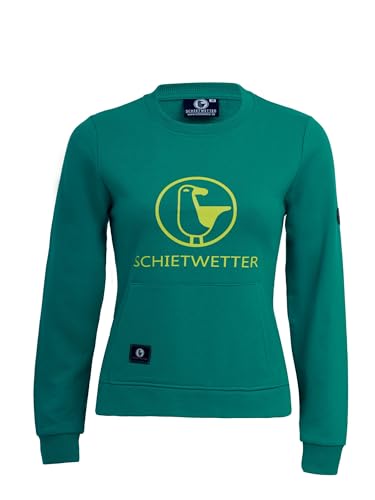 SCHIETWETTER Damen Pullover Tilla, Sweatshirt, Langarm, Longsleeve, Sweater, mit Kängurutasche Green 48 SCHIETWETTER Damen Pullover Tilla, Sweatshirt, Langarm, Longsleeve, Sweater, mit Kängurutasche Green 48 von SCHIETWETTER