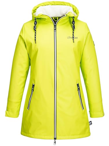 SCHIETWETTER Damen Regenjacke Regenfee Afke, Friesennerz, wasserdicht, Winddicht, verschweißte Nähte, leicht gefüttert von SCHIETWETTER