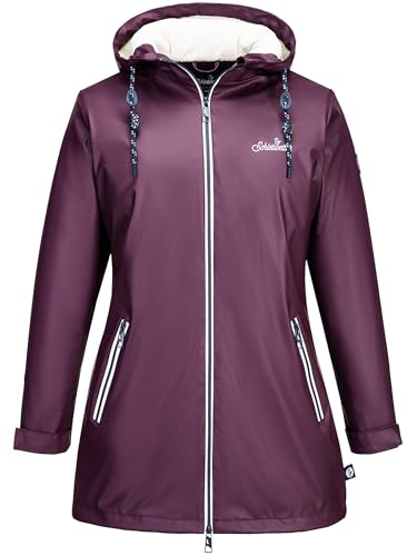 SCHIETWETTER Damen Regenjacke Regenfee Afke, Friesennerz, wasserdicht, Winddicht, verschweißte Nähte, leicht gefüttert von SCHIETWETTER