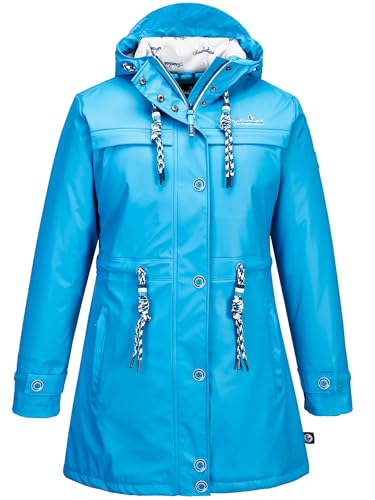 SCHIETWETTER Damen Regenjacke Schmollmund Skadi, Friesennerz, 100% Winddicht, wasserdicht, verschweißte Nähte von SCHIETWETTER