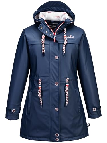 SCHIETWETTER Damen Regenjacke Schmollmund Skadi, Friesennerz, 100% Winddicht, wasserdicht, verschweißte Nähte von SCHIETWETTER