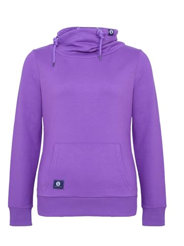 SCHIETWETTER Damen Schalkragenpullover Kaper Karin, Hoodie, Sweater, Sweatshirt, Langarm Oberteil Lavendel 42 von SCHIETWETTER