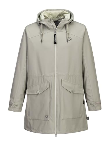 SCHIETWETTER Damen Softshelljacke Schielauge Jenny, Funktionsjacke, Mantel, Parka, wasserabweisend, winddicht, atmungsaktiv olive melange 46 von SCHIETWETTER