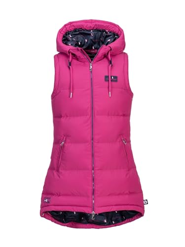 SCHIETWETTER Damen Steppweste Rotmund Michaela gefüttert, komfortabel, bequem fuchsia 40 von SCHIETWETTER