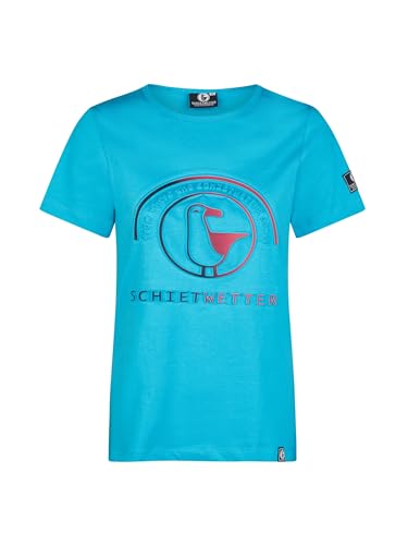SCHIETWETTER Damen T-Shirt Mara, Shirt, 3D-Print, 100% Baumwolle, Poloshirt, Rundhalsshirt, Strandshirt, luftig, leicht, modisch azuro 48 SCHIETWETTER Damen T-Shirt Mara, Shirt, 3D-Print, 100% Baumwolle, Poloshirt, Rundhalsshirt, Strandshirt, luftig, leicht, modisch azuro 48 von SCHIETWETTER