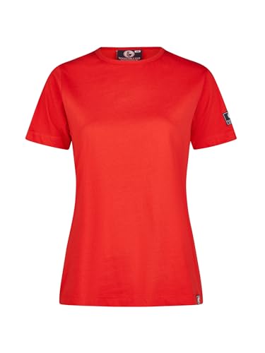 SCHIETWETTER Damen T-Shirt Maya, unifarben, luftig red 40 von SCHIETWETTER