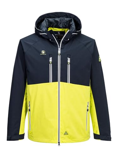 SCHIETWETTER Herren Funktionsjacke Captain Hook, Regenjacke, Übergangsjacke, Outdoorjacke, wasserabweisend, Bedruckt wasserdicht, Winddicht von SCHIETWETTER