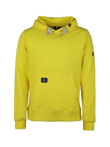 SCHIETWETTER Herren Hoodie Daniel Kapuzenpullover aus 60% Baumwolle, Basic für Herren, Dicker Pulli für Männer Yellow M von SCHIETWETTER