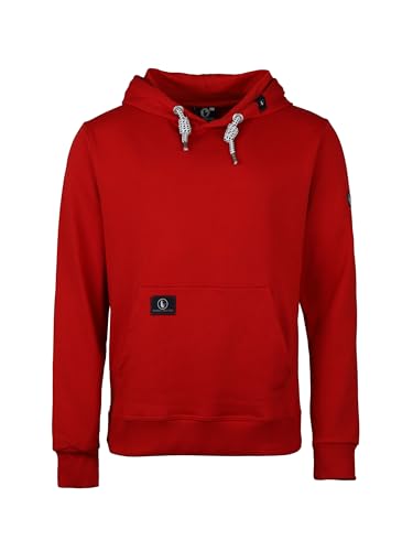 SCHIETWETTER Herren Hoodie Daniel Kapuzenpullover aus 60% Baumwolle, Basic für Herren, Dicker Pulli für Männer red 3XL von SCHIETWETTER